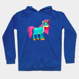 Baby unicorn smiling Hoodie